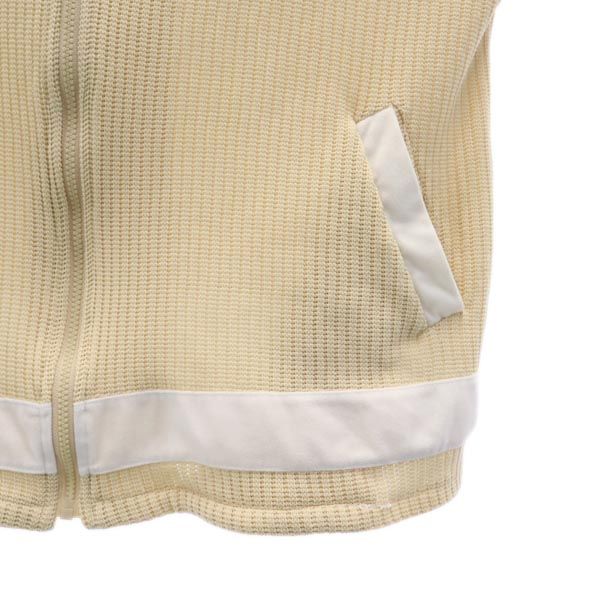 Warner Bros ワーナーブラザーズ バックスバニー 長袖 ジップパーカー アイボリー メンズ