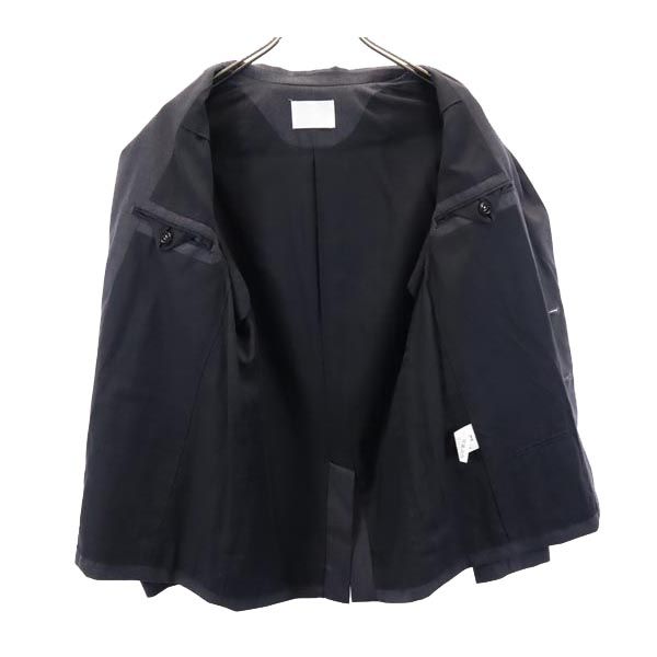 マイン カシミヤウール テーラードジャケット 1 グレー メンズ