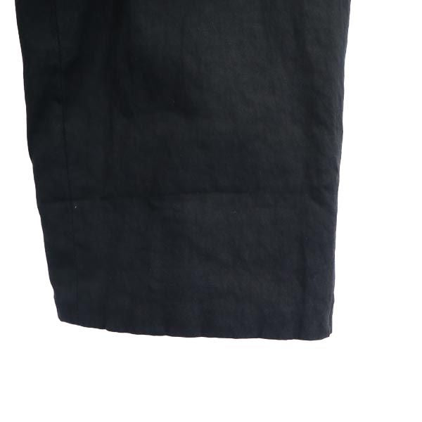 EVEX by KRIZIA エヴェックス バイ クリツィア 日本製 三陽商会 シャツ風 ジャケット 42 ブラック レディース