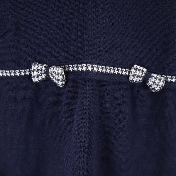 CELINE セリーヌ ウールブレンド 日本製 ワンピース 100 ネイビー キッズ