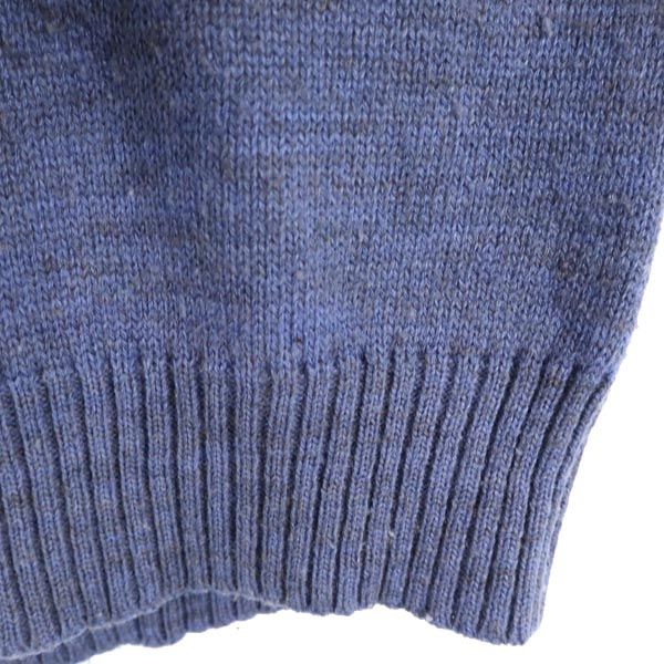 collections2 コレクションツー ウールブレンド 長袖 ニット 40 ブルー系 セーター レディース