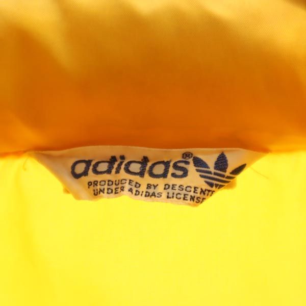 adidas アディダス 70s 80s ヴィンテージ デサント製 ADS-200 ナイロンジャケット S イエロー メンズ