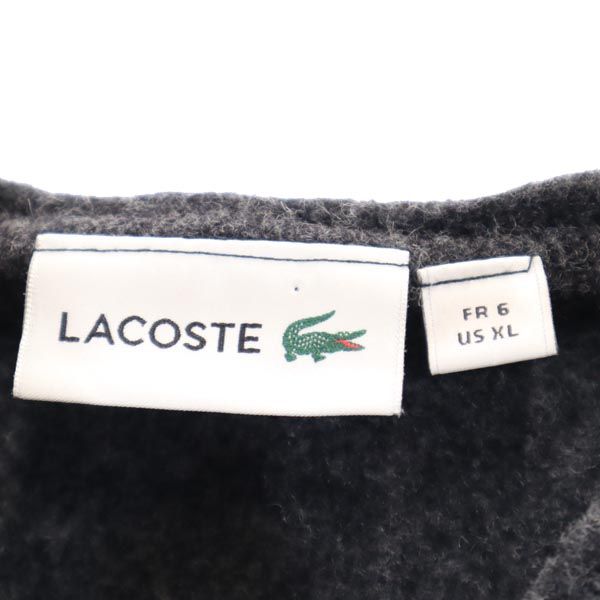 LACOSTE ラコステ 長袖 ニット グレー セーター メンズ