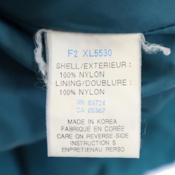 Columbia コロンビア アウトドア オールド ナイロンジャケット XL 青緑 他 レディース