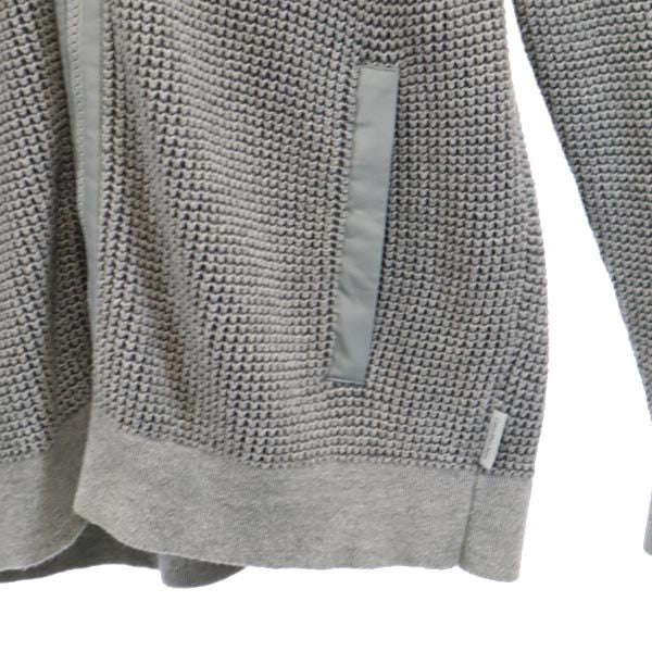 Calvin klein カルバンクライン 長袖 ジップ ジャケット M グレー メンズ