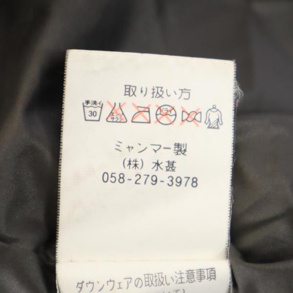 FIRSTDOWN ファーストダウン 長袖 ダウンジャケット L ブラウン系 メンズ