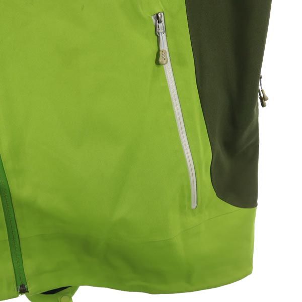 パタゴニア アウトドア 30090 長袖 ベンチレーション ジップパーカー L グリーン系 patagonia ロゴ メンズ