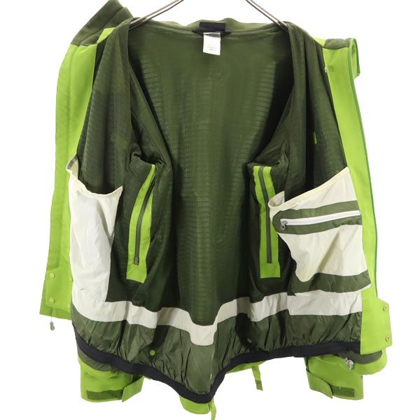 パタゴニア アウトドア 30090 長袖 ベンチレーション ジップパーカー L グリーン系 patagonia ロゴ メンズ