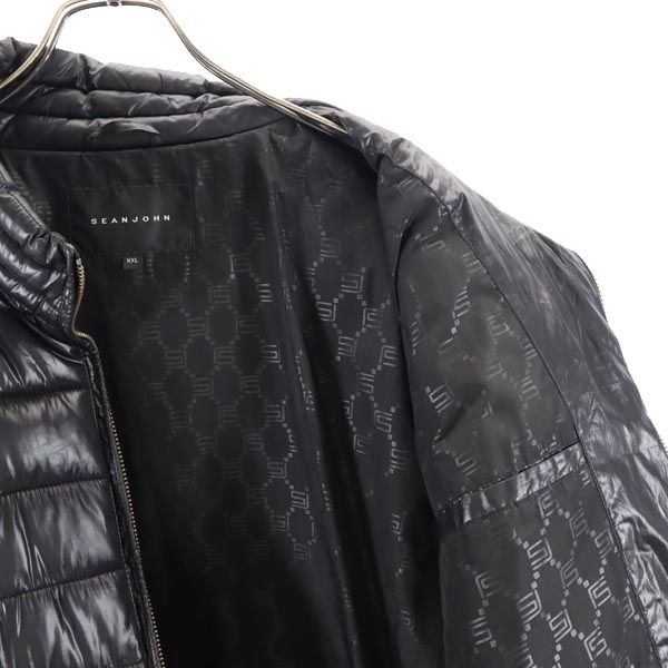 Sean John ショーンジョン ビッグサイズ 長袖 中綿ジャケット XXL ブラック メンズ