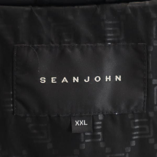 Sean John ショーンジョン ビッグサイズ 長袖 中綿ジャケット XXL ブラック メンズ