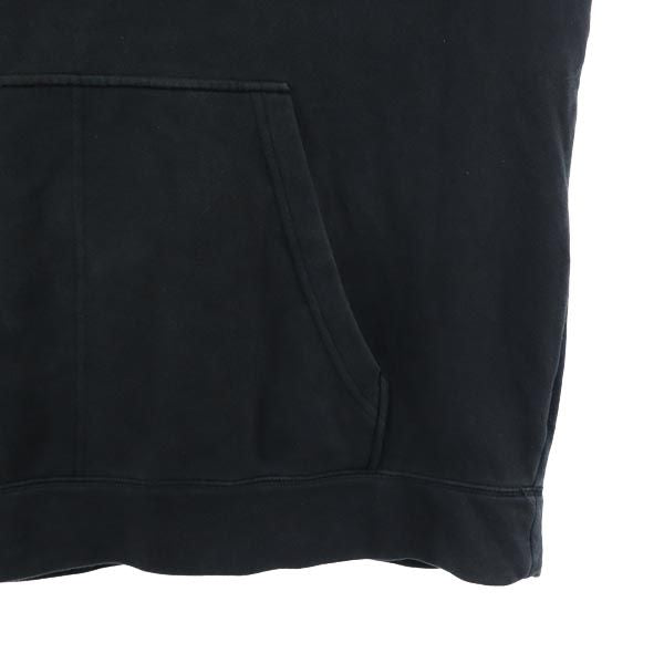 NIKE ナイキ オールド バスケットボール 長袖 スウェットパーカー XL ブラック ロゴ プルオーバー トレーナー メンズ