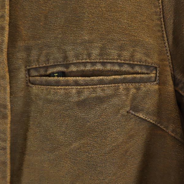 HUNTING WORLD ハンティングワールド 長袖 スエードライク ジャケット 38 ブラウン系 レディース