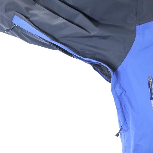 THE NORTH FACE ザノースフェイス NP61207 アウトドア 長袖 3way ナイロンジャケット XL ブルー×ネイビー 中綿ライナー メンズ
