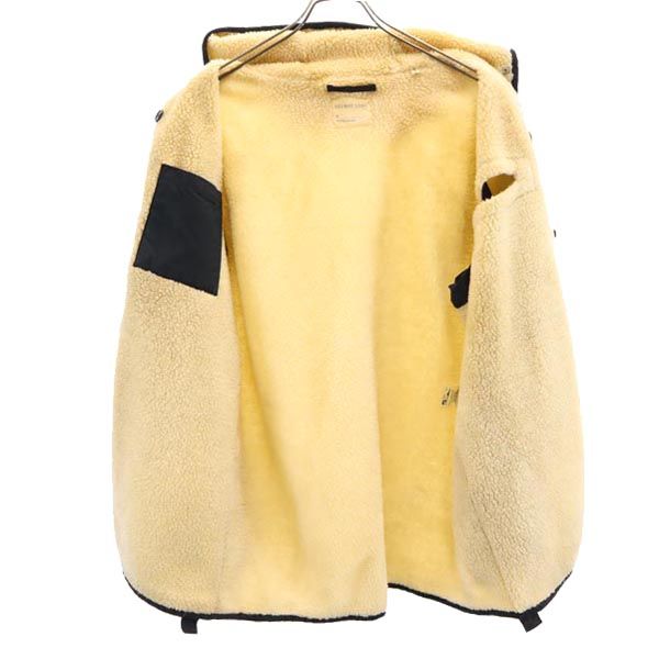 HELMUT LANG ヘルムートラング 90s イタリア製 オールド 本人期 長袖 ライナー ボアジャケット 46 ベージュ フード メンズ