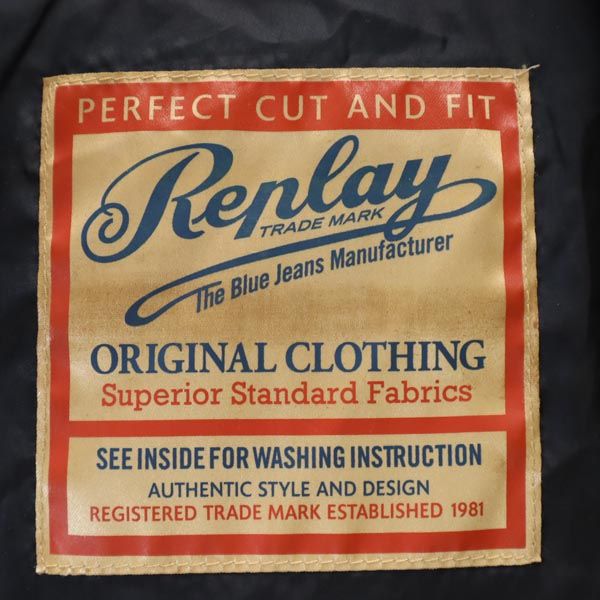 REPLAY リプレイ ダウンジャケット S イエロー系 メンズ