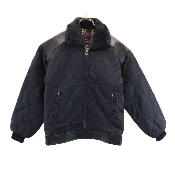 EMPIRE エンパイア 長袖 キルティングジャケット M 黒 ブルゾン メンズ