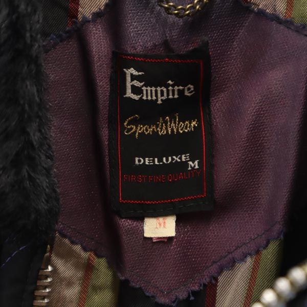 EMPIRE エンパイア 長袖 キルティングジャケット M 黒 ブルゾン メンズ