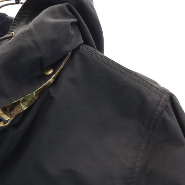 HINSON ヒンソン ワークジャケット L ブラック系 フード メンズ