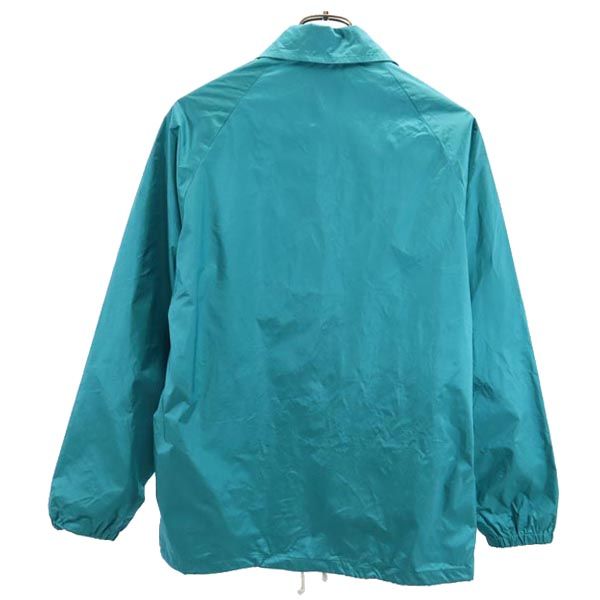 Champion チャンピオン 90s 日本規格 ナイロンジャケット M ブルー系 裏メッシュ ロゴ メンズ