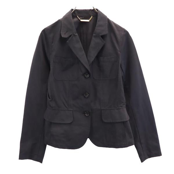 Michael Kors マイケルコース カジュアル ジャケット 6 チャコールグレー レディース