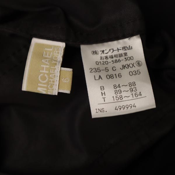 Michael Kors マイケルコース カジュアル ジャケット 6 チャコールグレー レディース