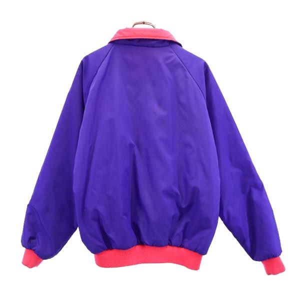 Columbia コロンビア アウトドア リバーシブル 中綿ジャケット L ブルー／ピンク系 メンズ