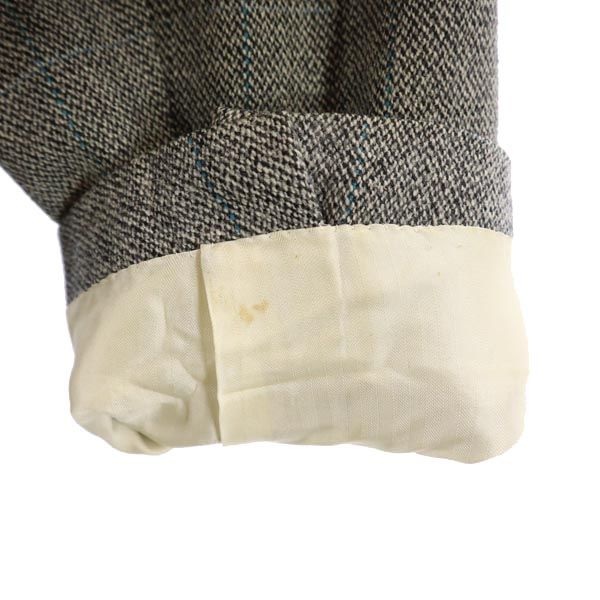 DAKS ダックス ウールブレンド テーラードジャケット 92A-5 ブラック系 メンズ