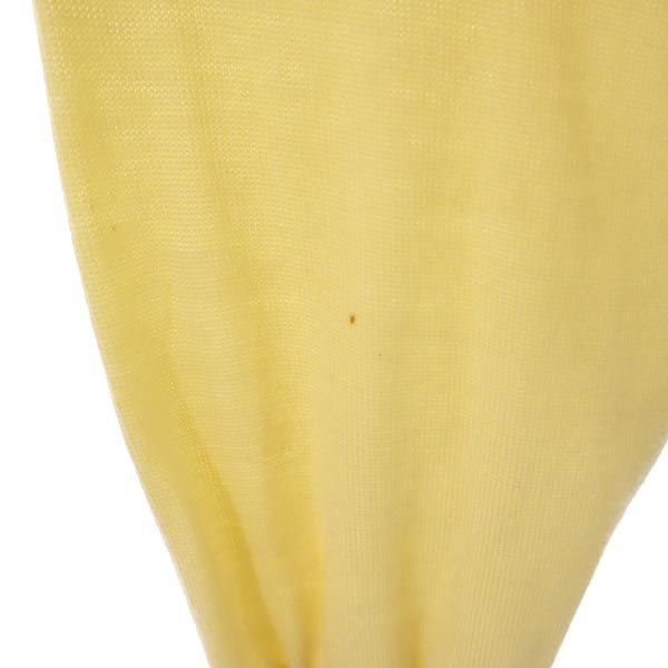 Munsing wear マンシングウェア 長袖 ニット カーディガン S イエロー系 ゴルフ ロゴ メンズ