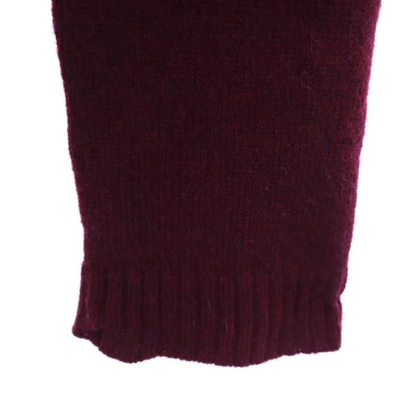 ARMANI EXCHANGE アルマーニエクスチェンジ 長袖 Vネック ニット L パープル系 セーター ロゴ レディース