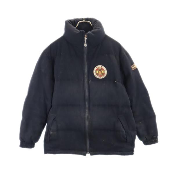 Castelbajac sport カステルバジャックスポーツ ウール100％ ダウンジャケット 2 ブラック メンズ