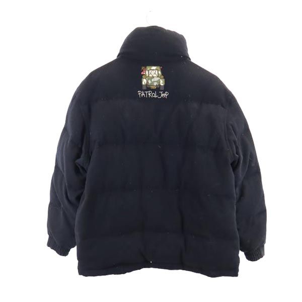 Castelbajac sport カステルバジャックスポーツ ウール100％ ダウンジャケット 2 ブラック メンズ