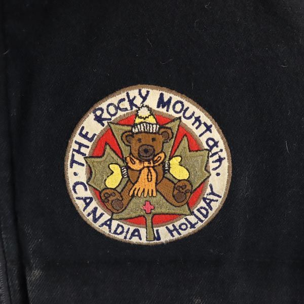 Castelbajac sport カステルバジャックスポーツ ウール100％ ダウンジャケット 2 ブラック メンズ