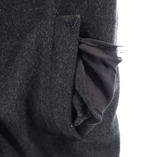 J.CREW ジェイクルー ウールブレンド ステンカラーコート M チャコールグレー メンズ