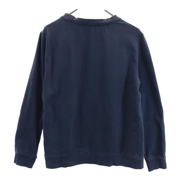 A.P.C. アーペーセー プリント スウェット トレーナー XS ネイビー メンズ