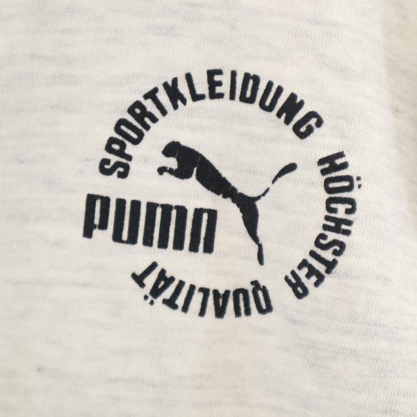 PUMA プーマ スウェットパーカー L グレー レディース