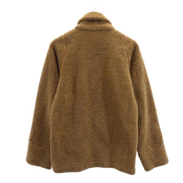 COUNTRY WEAR カントリーウェア ハーフジップ プルオーバー ボアジャケット ブラウン フリース レディース
