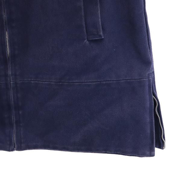 X-girl エックスガール 日本製 ダックジャケット ブルゾン 2 ネイビー レディース