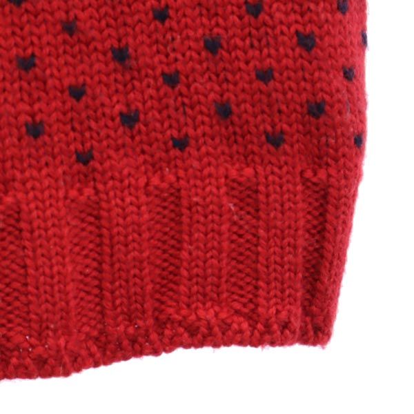 McGregor マックレガー 日本製 ニット ジップジャケット M レッド系 メンズ