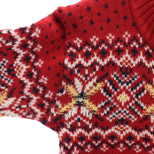 McGregor マックレガー 日本製 ニット ジップジャケット M レッド系 メンズ