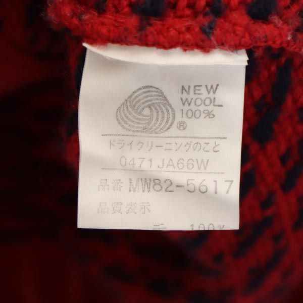 McGregor マックレガー 日本製 ニット ジップジャケット M レッド系 メンズ