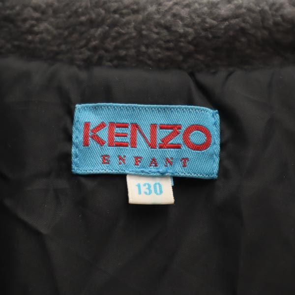 KENZO ケンゾー ダウンコート 130 ブラック系 ENFANT キッズ