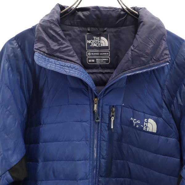 ノースフェイス アウトドア サミットシリーズ ライト ダウンジャケット M 青紺 THE NORTH FACE メンズ