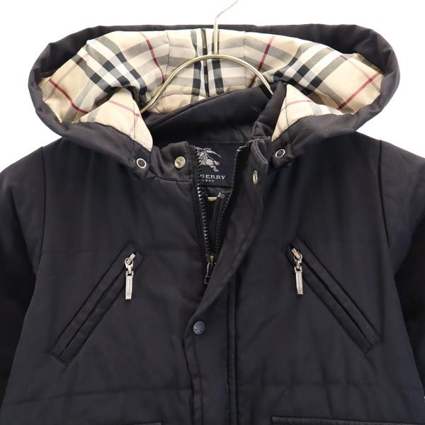 BURBERRY LONDON バーバリーロンドン 日本製 三陽商会 中綿ジャケット 90 ブラック キッズ