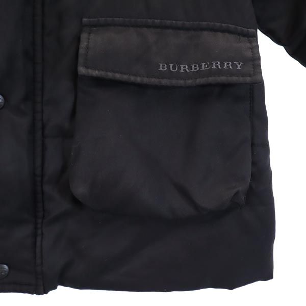 BURBERRY LONDON バーバリーロンドン 日本製 三陽商会 中綿ジャケット 90 ブラック キッズ