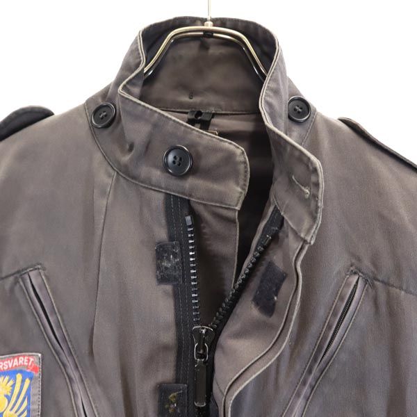 CF 1937 80's デンマーク Civil Defence ミリタリージャケット 6 グレー CF 1937 メンズ