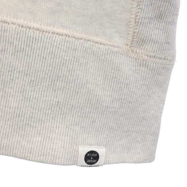 THUMPERS サンパース バックプリント 長袖 スウェット M ライトグレー 日本製 トレーナー メンズ