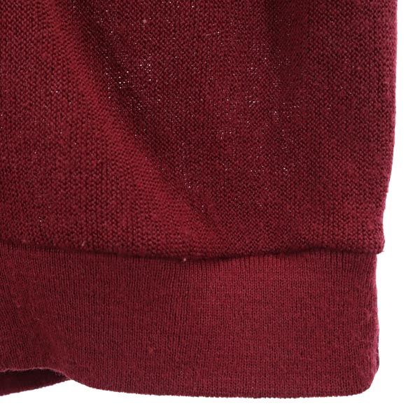 Jantzen ジャンセン 70s 80s USA製 ヴィンテージ 長袖 ニット カーディガン L レッド メンズ