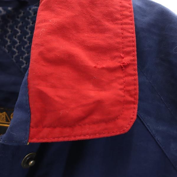 Eddie Bauer エディーバウアー 90s オールド 黒タグ ナイロンジャケット S ネイビー レディース