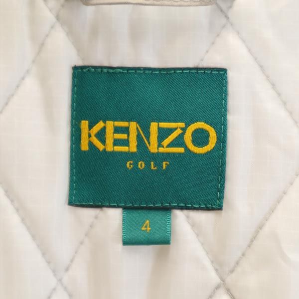 KENZO ケンゾー 中綿 ゴルフ ジャケット 4 ベージュ GOLF メンズ