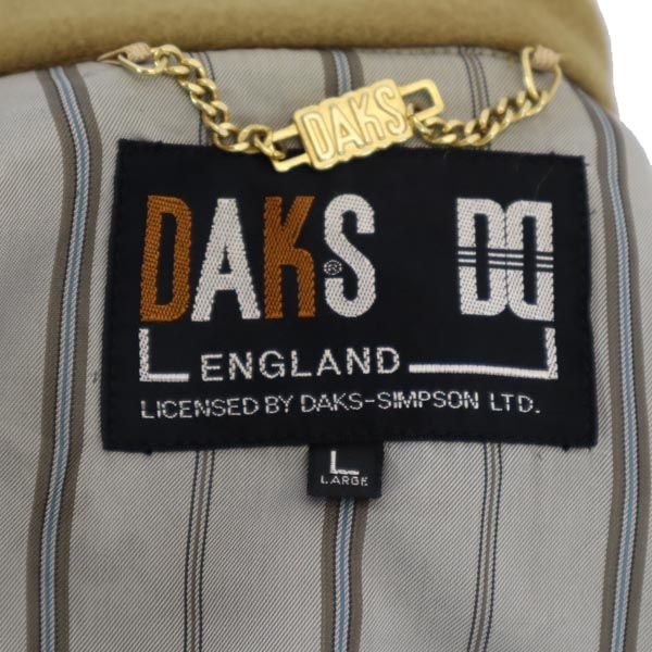 DAKS ダックス ウール スイングトップ L ベージュ系 メンズ